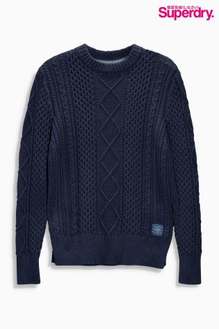 Superdry Cable Knit Jumper